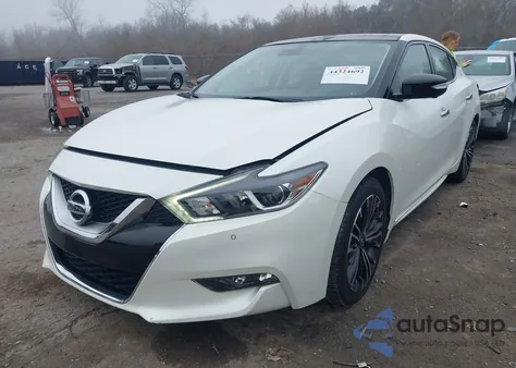 2017 Nissan Maxima 3.5 Platinum z USA, uszkodzony, nr VIN 1N4AA6AP6HC410754